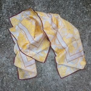 Anne Klein Scarf (Yellow/White) E-2